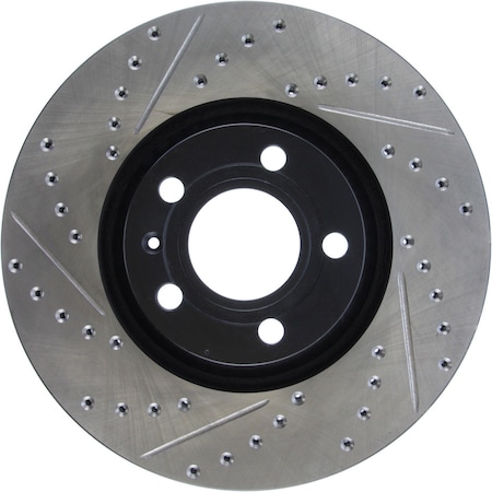 Centric Parts Sport Drilled/Slotted Brake Rotor, 127.33107R 127.33107R